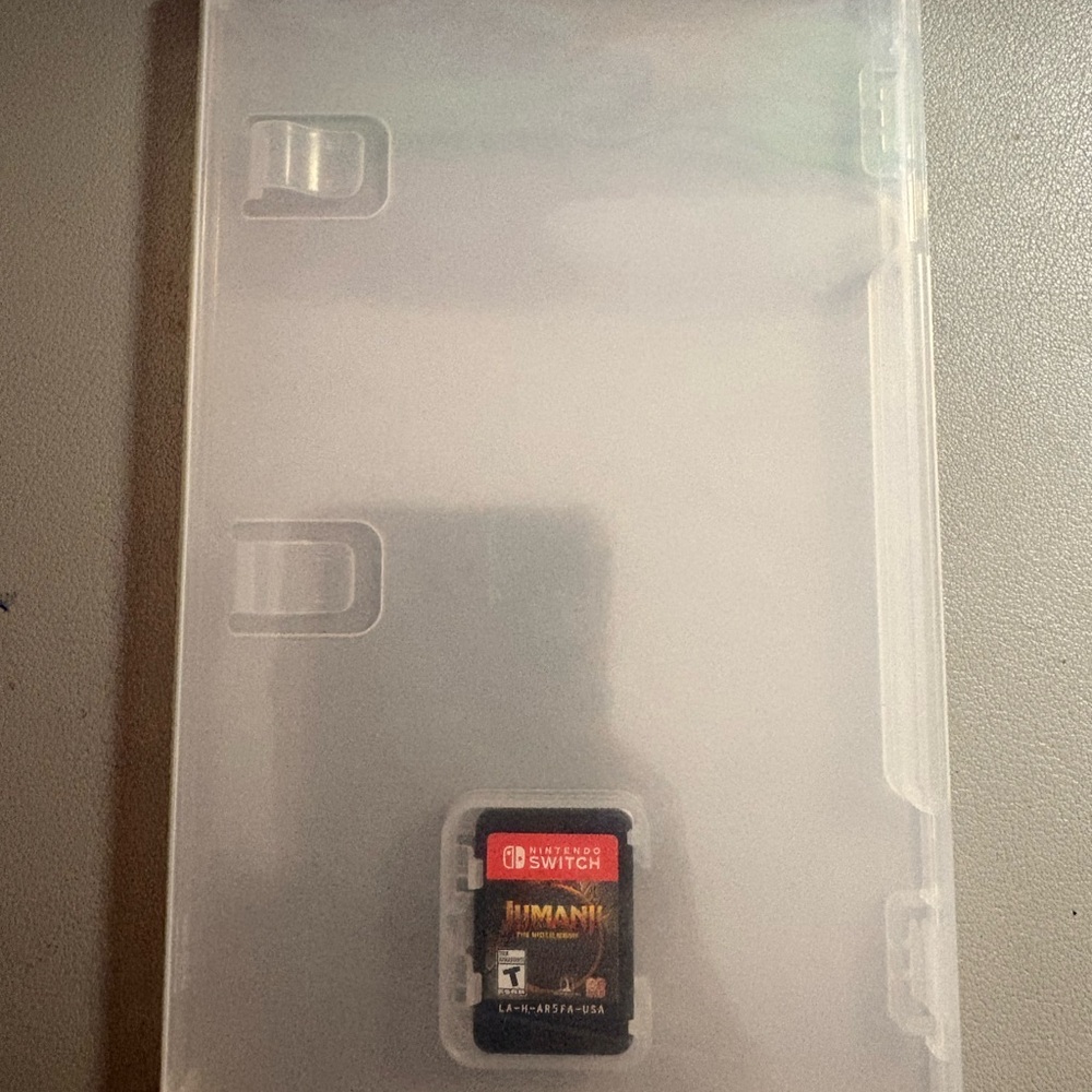 Nintendo Switch Jumanji Video Game - Black